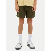 Jack & Jones Junior Kratke hlače iz tkanine Jaiden 12275023 Khaki Loose Fit