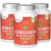 Essentials BIO Ashwagandha KSM-66®? Royal 500 mg visoka doza - primjereno za vegane 300 kapsula