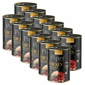Piper Junior piščančji želodčki in rdeča pesa v konzervi 12 x 400 g