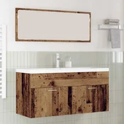 vidaXL vidaXL Kopalniška omarica Star les 100 x 38,5 x 46 cm Konstruiran les, (5000092586)