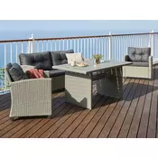 Lounge set VISBY 4 pers. grey