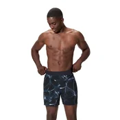 Speedo PRINT LOOKOUT VOLLEY 16INCH AM, muške kupaće, crna 8004651