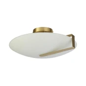 Searchlight 73990-3GO - Plafonsko svetlo SUNDIAL 3xE27/40W/230V, zlatno