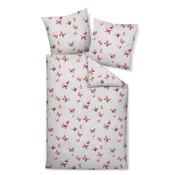 Janine POSTELJNINA 135/200 cm mako saten roza