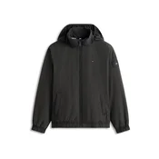 TOMMY HILFIGER Prehodna jakna ESSENTIAL črna
