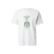 Volcom Majica STONE DRIFTER  zelena / bijela
