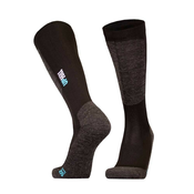 Uphillsport HALLA Alpine Ski PRO 4-plastne smučarske merino nogavice L3 DRYFLEX - ČRNA - 35-38