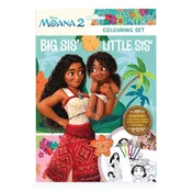 Disney Vajana 2 set za bojenje ( 1045029 )