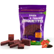 ZFISH Carp & Feeder Briquettes 220g Strawberry & Hemp
