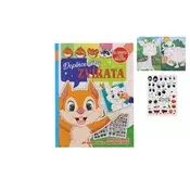 Foni Book Delovni zvezek z nalepkami Živali + 200 nalepk CZ različica 21x28cm