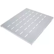 Manhattan Rack Cabinet Shelf - 712248 (19, 1U, fiksna, dubina 550 mm, siva)