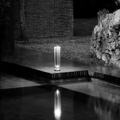 Flos Architectural FLOS In Vitro Bollard 1, 2.700 K, 40 cm temno zelena - Dizajn - Kovina