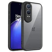 GS Ovitek za OnePlus Nord CE4 Lite 5G, Fusion Hybrid, prozoren s črnim okvirjem