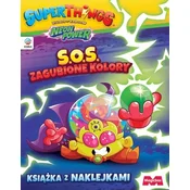SuperThings Neon Power ksiazka z naklejkami