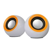 Omega ZVOČNIK OMEGA ZVOČNIK 2.0 2 X 3W USB BELO ORANŽNO [42724] TE