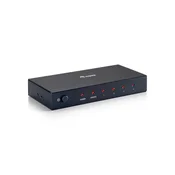 Equip 4-portni HDMI razdelilnik, črn
