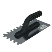Zobata zidarska gladilka 12 mm – 13 x 28 cm FASTER TOOLS