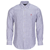 Polo Ralph Lauren Košulja, indigo / svijetlocrvena / bijela