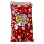shumee Vangusto žele bonboni 1000 g jagode s peno