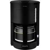 Krups aparat za kavu Krups ProAroma crne boje, za 15 šalica