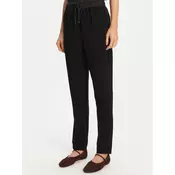 Marella Spodnji del trenirke Abitata 2513131045 Črna Regular Fit