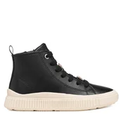 Superge Geox J Laquinny Girl J66M3A 000BC C9999 M Črna