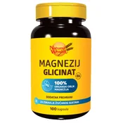 Natural Wealth Magnezij Glicinat + B6, 100 kapsul