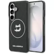 Karl Lagerfeld KLHMS26SHMKBCHOK hardcase ovitek z MagSafe za Samsung Galaxy S26 5G - Choupette - crn