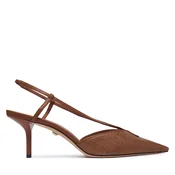 Čevlji z visoko peto Max Mara 2614521192600 Rjava