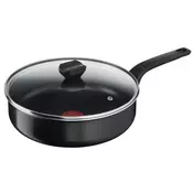 TEFAL B5673253 Simply Clean 24cm - Tiganj duboki + poklopac
