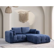Atelier del Sofa Ugaona garnitura Amaris, 180 cmx120 cmx65 cm, Plava