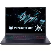 Gaming laptop Acer – Predator Helios Neo 18 AI, 18, WQXGA, Ultra 9, 250Hz, 64GB/1TB