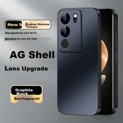 Shangsu Maska za mobilni telefon Vivo S17 / Vivo S17 Pro, Crna