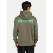 Element Majica dugih rukava Lowcase Bp Po ELYSF00296 Kaki Regular Fit