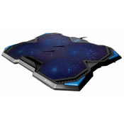 Podstavek za prenosnik TRACER GAMEZONE Turbo 17, 4 ventilatorji