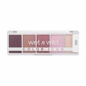 Wet n wild Color Icon 5 Pan Palette paletka senčil za oči 6 g Odtenek petalette