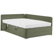 KREVET REMI 120/200 cm , maslinasto zelena