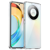 Hibriden ovitek Frame Shield za Honor Magic6 Lite - prozoren