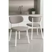 HANAH HOME Set stolica (2 dela) Toldy Grey White