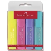 Označevalniki Faber-Castell 46 Pastel - komplet 4 kosov