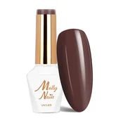 Molly Nails Choco Dreams lepljiv toffee hibridni lak za nohte HEMADiHEMAFree 8 g št. 354