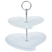 Vilde 122936 - Porcelanski  stalak na  2 sprata za serviranje / prezentaciju, 21