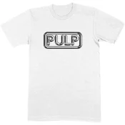 Pulp Different Class Logo White XL Majica
