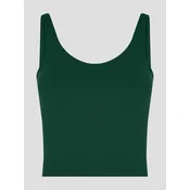 YO-GAYA Športni top Sculpting Top temno zelena