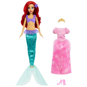 Mattel Mala sirena Ariel s haljinom princeze