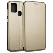 Beline Case Book Magnetic Samsung A21s A217 gold