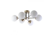 Opviq Dolunay 6 Li Eskitme Luster, 65x35cm, zlatna