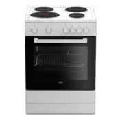 Beko FSS66001GW Elektricni šporet, 4 ringle, 71 l