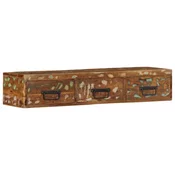 Zidni TV ormaric 100x30x19 cm Obradeno puno drvo