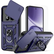 GS Oklepni ovitek za Xiaomi Redmi Note 15 Pro 4G, CamShield Slide, moder